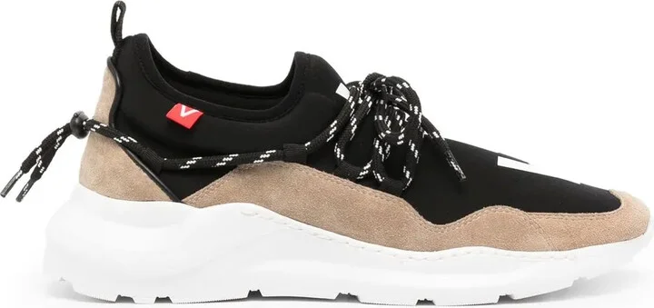 Low-Top Lace-Up Sneakers