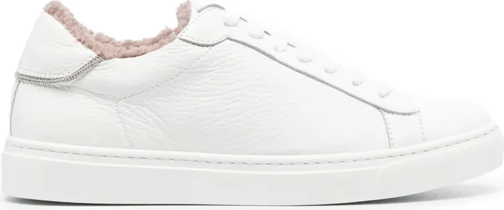Low-Top Lace-Up Sneakers