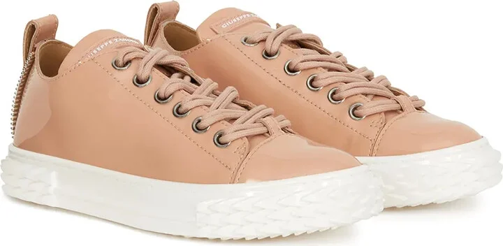 Low-Top Lace-Up Trainers - Image 2