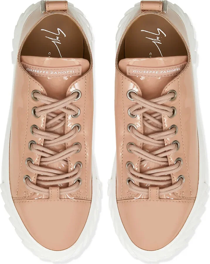 Low-Top Lace-Up Trainers - Image 4