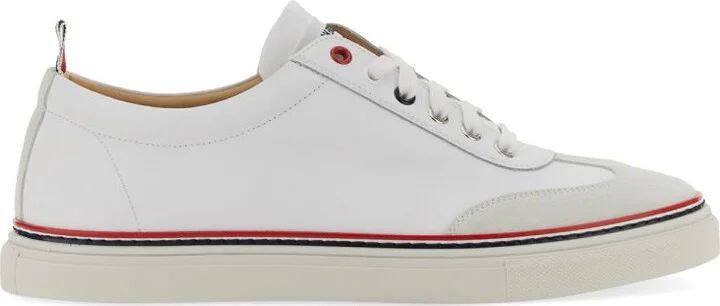 Low-Top Leather Sneaker