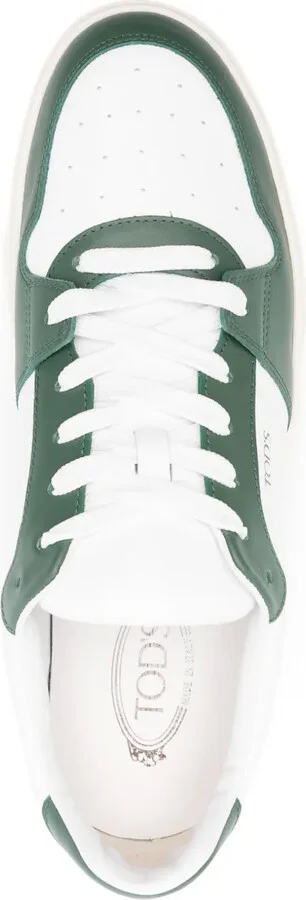 Low-Top Leather Sneakers - Image 4