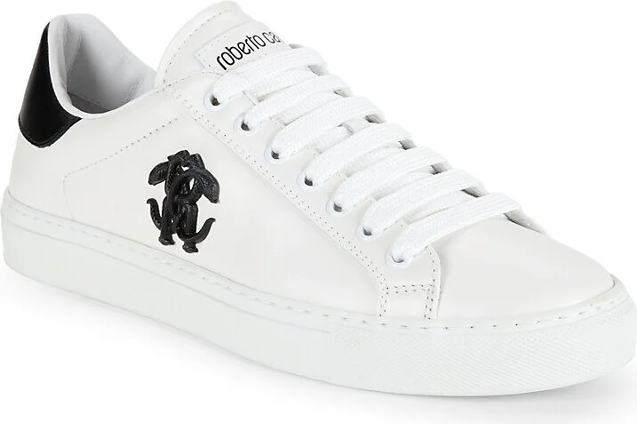Low Top Leather Sneakers - Image 2