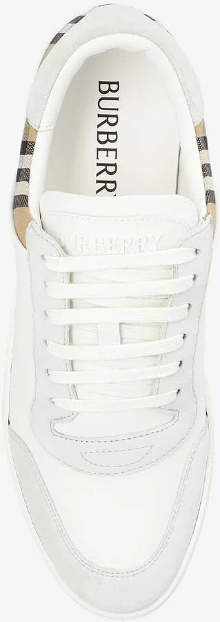 Low-Top Leather Sneakers - Image 3