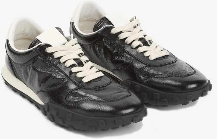 Low-Top Leather Sneakers - Image 2