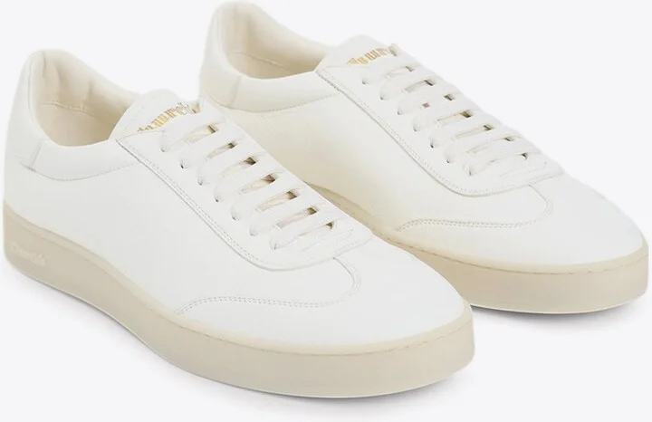 Low-Top Leather Sneakers - Image 2
