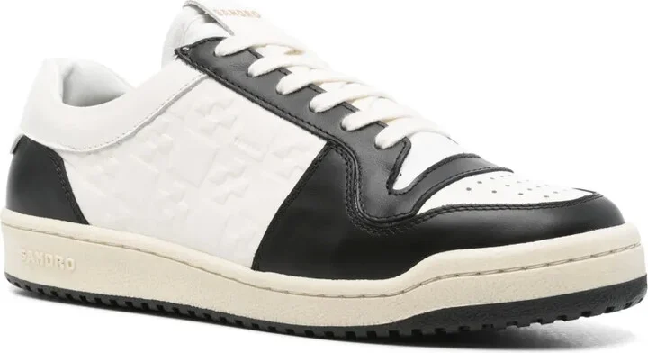 Low-Top Leather Sneakers - Image 2