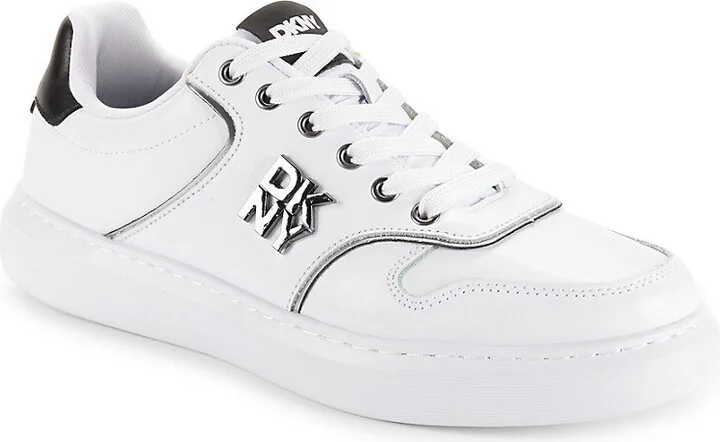 Low Top Leather Sneakers - Image 2