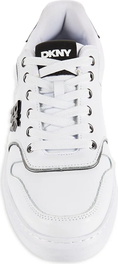 Low Top Leather Sneakers - Image 5