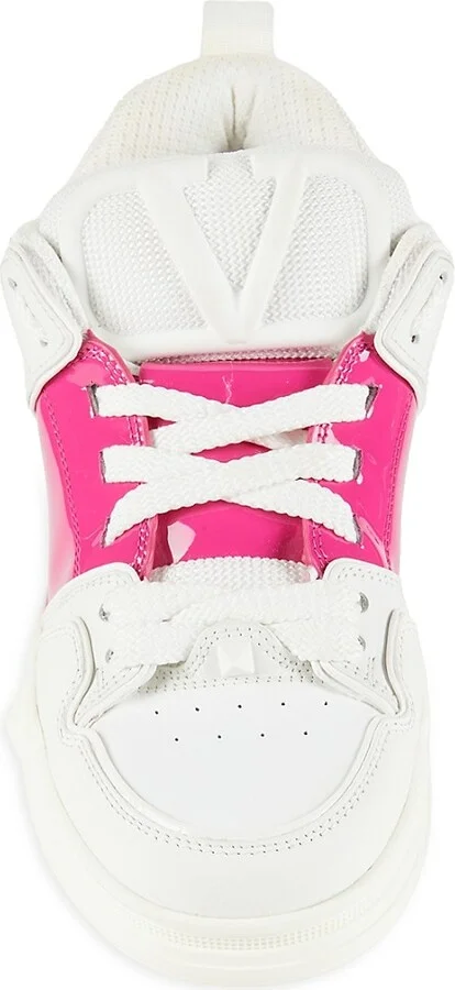 Low Top Leather Sneakers - Image 5
