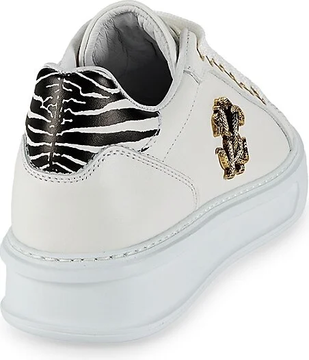 Low Top Leather Sneakers - Image 3
