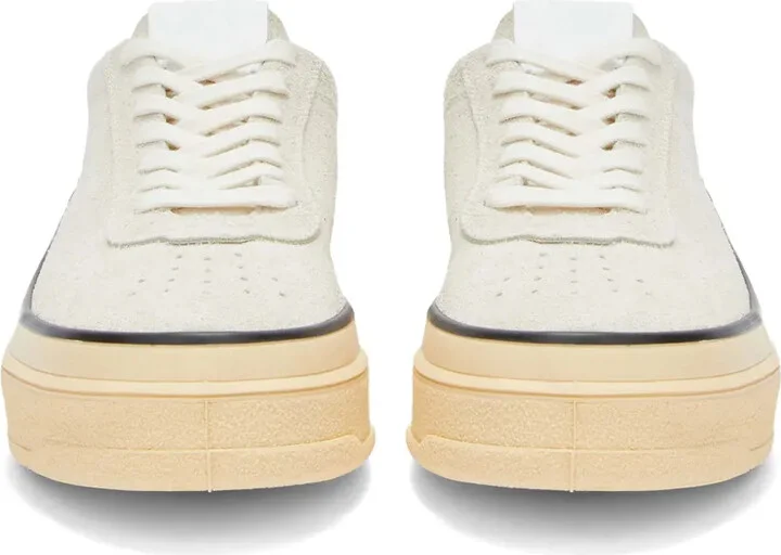 Low-Top Leather Sneakers - Image 4