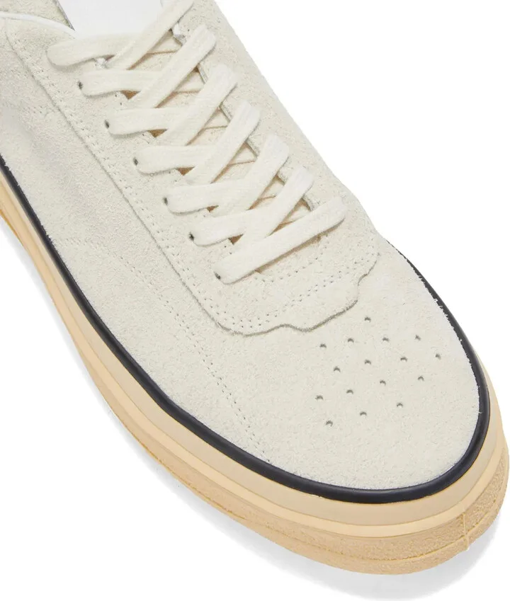 Low-Top Leather Sneakers - Image 5