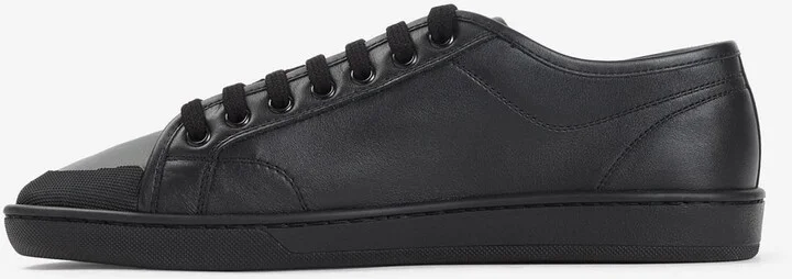 Low-Top Leather Sneakers - Image 2