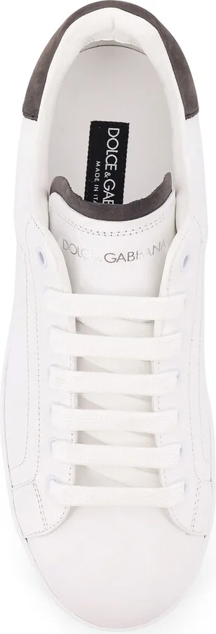 Low-top Leather Sneakers - Image 5