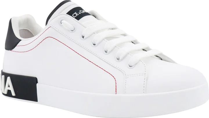 Low-top Leather Sneakers - Image 2