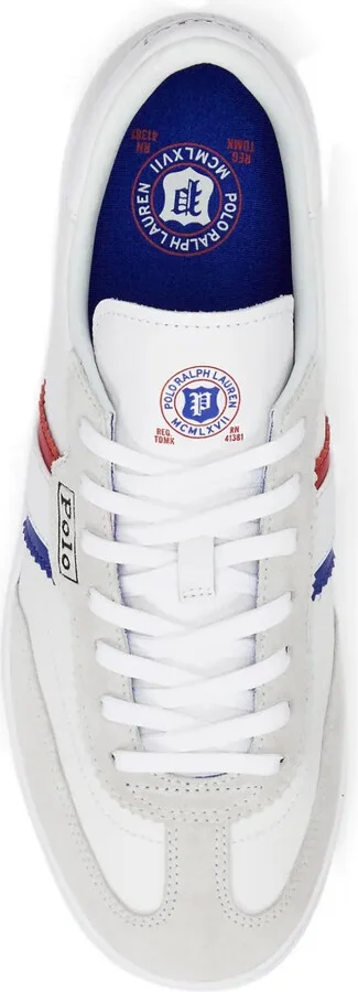 Low-Top Leather Sneakers - Image 4