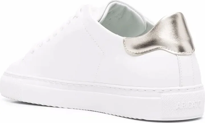 Low-Top Leather Sneakers - Image 3