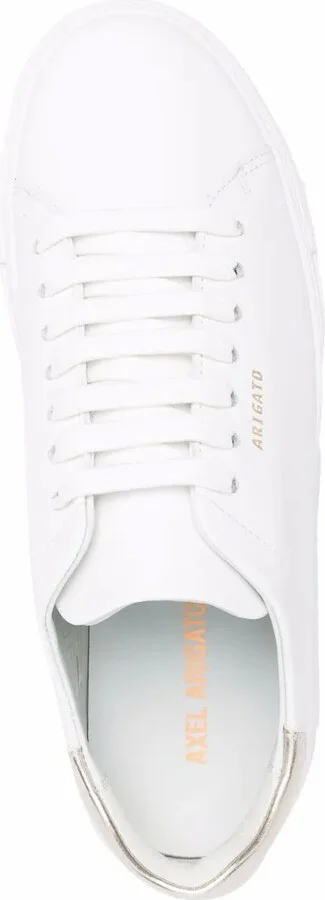 Low-Top Leather Sneakers - Image 4