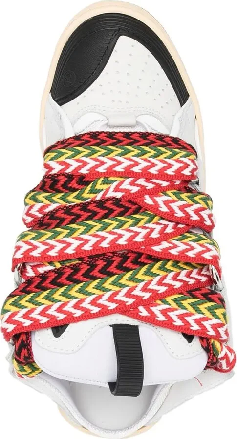Low-Top Leather Sneakers - Image 4