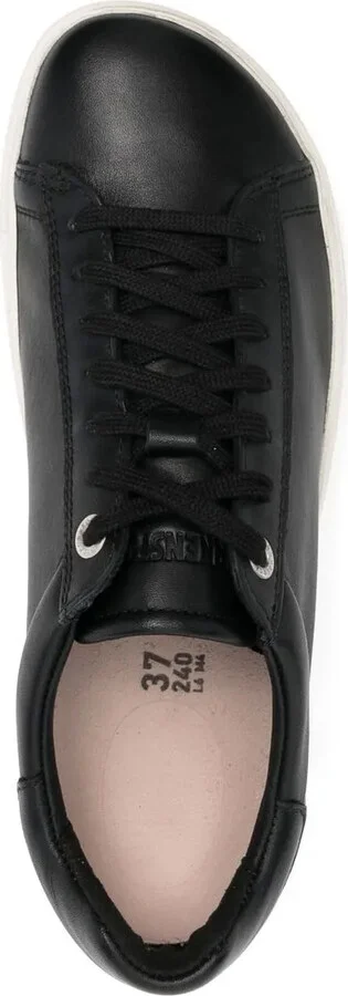 Low-Top Leather Sneakers - Image 4