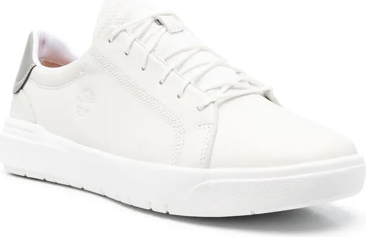 Low-Top Leather Sneakers - Image 2