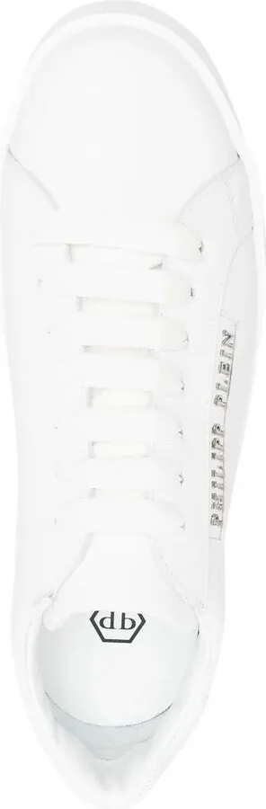 Low-Top Leather Sneakers - Image 4
