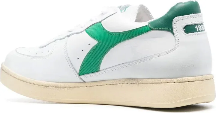 Low-Top Leather Sneakers - Image 3