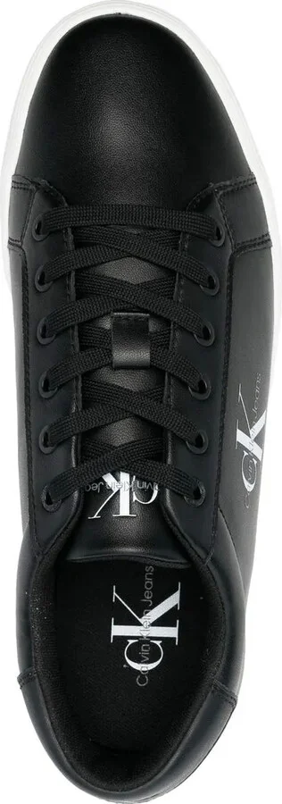 Low-Top Leather Sneakers - Image 4