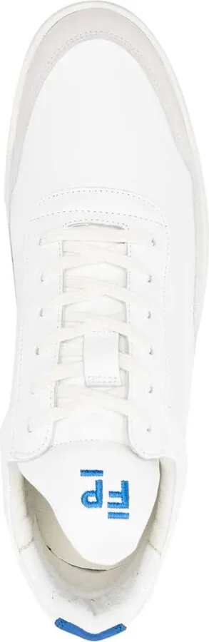 Low-Top Leather Sneakers - Image 4