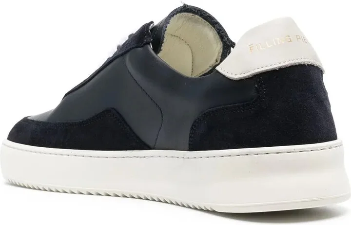Low-Top Leather Sneakers - Image 3