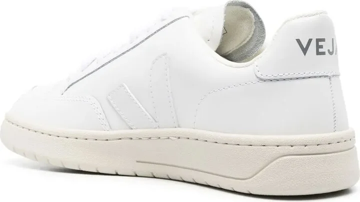 Low-Top Leather Sneakers - Image 3