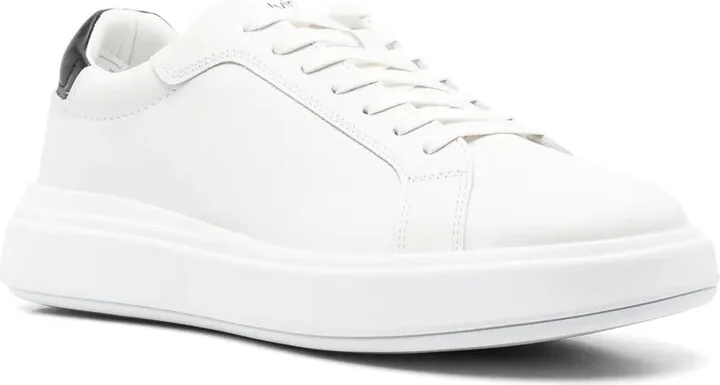 Low-Top Leather Sneakers - Image 2