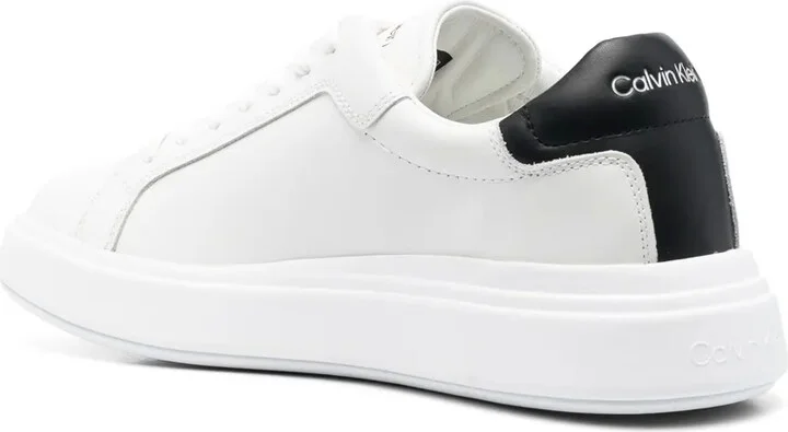 Low-Top Leather Sneakers - Image 3
