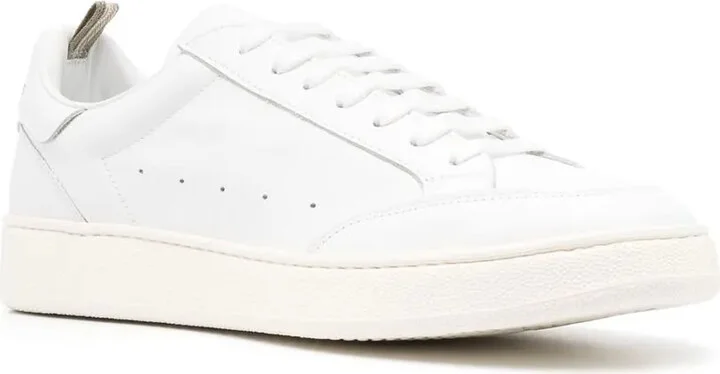 Low-Top Leather Sneakers - Image 2