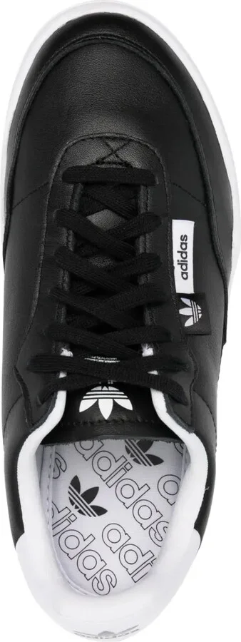 Low-Top Leather Sneakers - Image 4