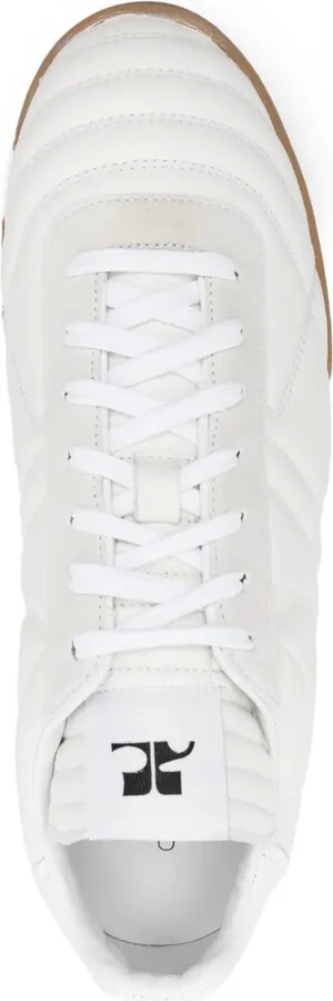 Low-Top Leather Sneakers - Image 4