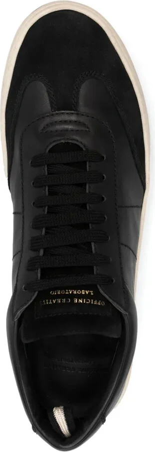 Low-Top Leather Sneakers - Image 4