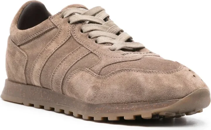 Low-Top Leather Sneakers - Image 2