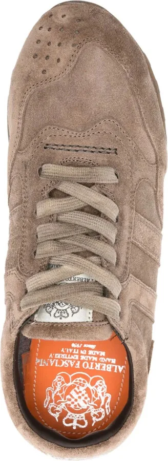 Low-Top Leather Sneakers - Image 4