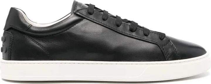 Low-Top Leather Sneakers