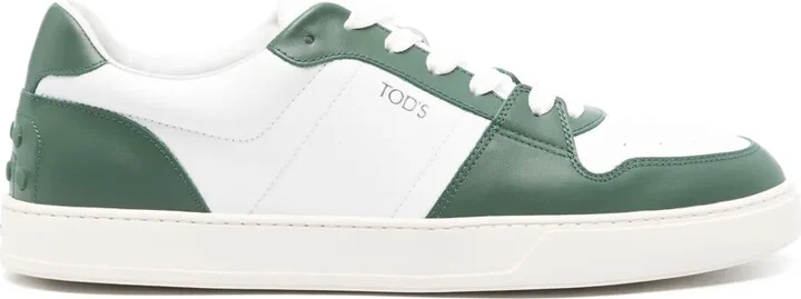 Low-Top Leather Sneakers