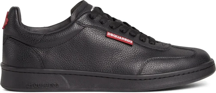 Low-Top Leather Sneakers