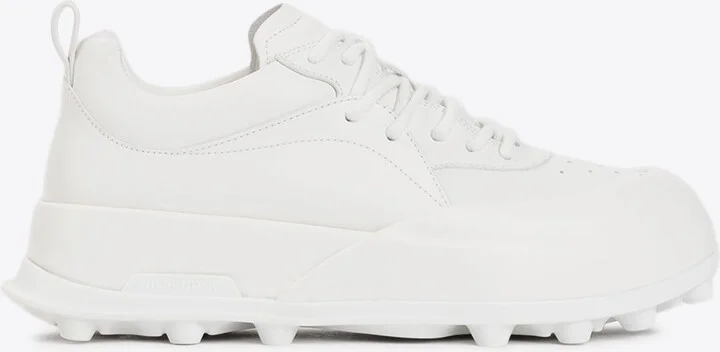 Low-Top Leather Sneakers