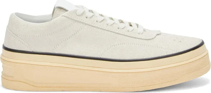 Low-Top Leather Sneakers