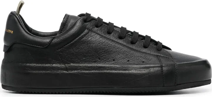 Low-Top Leather Sneakers