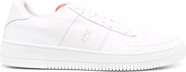 Low-Top Leather Sneakers