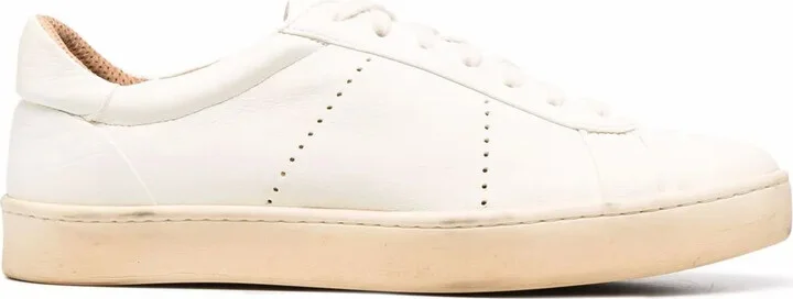 Low-Top Leather Sneakers