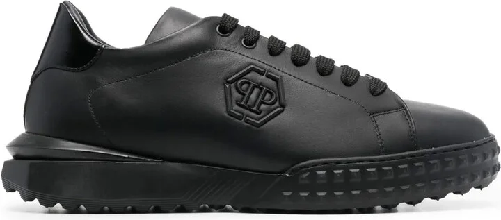 Low-Top Leather Sneakers