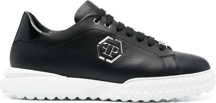 Low-Top Leather Sneakers